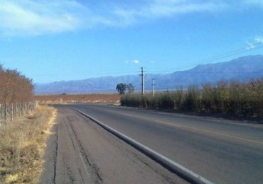 Finca de 41 has. a 2000 mts. del Corredor Productivo, en Tunuyan, Valle de Uco. con pozo y riego por goteo.
